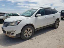 Salvage cars for sale at Andrews, TX auction: 2014 Chevrolet Traverse LT