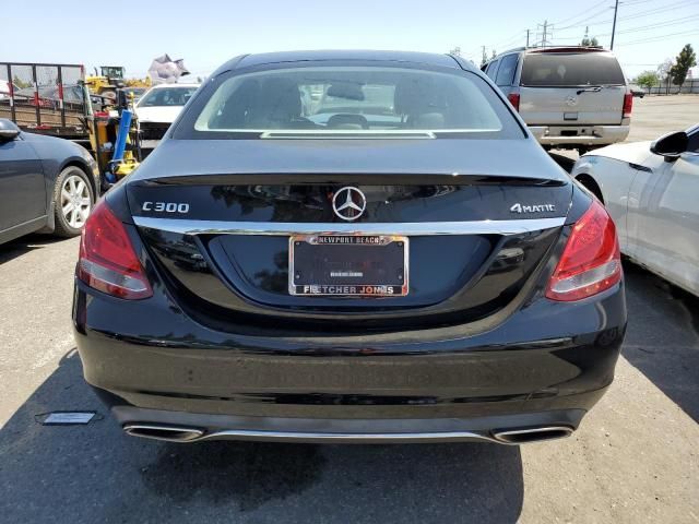 2016 Mercedes-Benz C 300 4matic