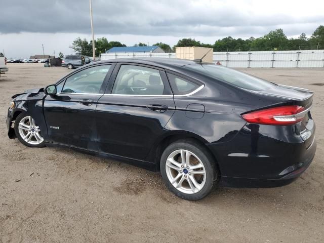 2018 Ford Fusion SE Hybrid