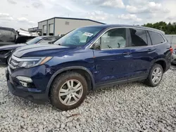 Salvage cars for sale at Wayland, MI auction: 2018 Honda Pilot LX