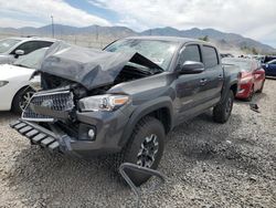 Salvage cars for sale at Magna, UT auction: 2018 Toyota Tacoma Double Cab