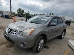 Salvage cars for sale at Pekin, IL auction: 2013 Nissan Rogue S