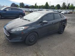 Ford Fiesta s salvage cars for sale: 2017 Ford Fiesta S