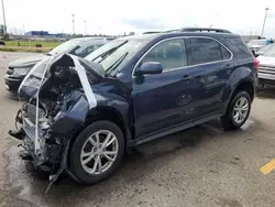 Vehiculos salvage en venta de Copart Woodhaven, MI: 2017 Chevrolet Equinox LT