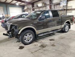 Ford salvage cars for sale: 2008 Ford F150 Supercrew