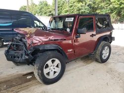 Salvage cars for sale at Hueytown, AL auction: 2007 Jeep Wrangler Sahara