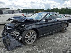 Salvage cars for sale at Ellenwood, GA auction: 2018 Mercedes-Benz C300
