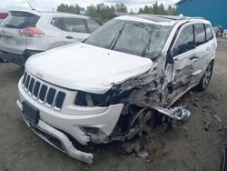 Jeep salvage cars for sale: 2015 Jeep Grand Cherokee Overland