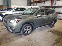 Salvage cars for sale from Copart Eldridge, IA: 2019 Subaru Forester Touring