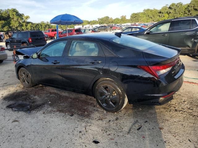 2022 Hyundai Elantra Blue