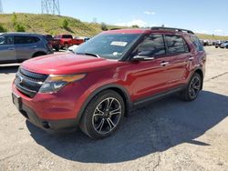 Salvage cars for sale at Littleton, CO auction: 2013 Ford Explorer Sport