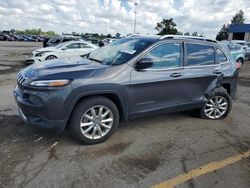 Jeep Vehiculos salvage en venta: 2015 Jeep Cherokee Limited