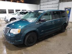 Salvage cars for sale at Blaine, MN auction: 2009 Chrysler Town & Country LX