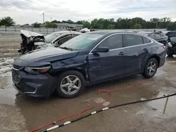 Carros salvage para piezas a la venta en subasta: 2016 Chevrolet Malibu LS