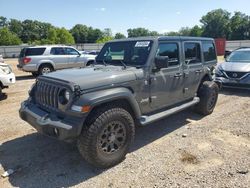 Jeep salvage cars for sale: 2019 Jeep Wrangler Unlimited Sport