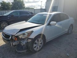 Salvage cars for sale at Apopka, FL auction: 2008 Honda Accord EXL