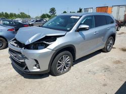 Carros salvage sin ofertas aún a la venta en subasta: 2018 Toyota Highlander SE