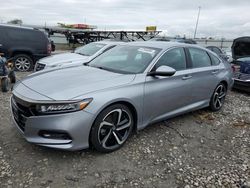 Salvage cars for sale at Cahokia Heights, IL auction: 2019 Honda Accord Sport