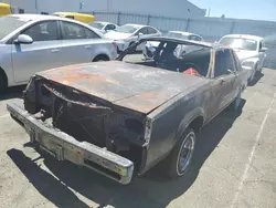 Salvage cars for sale at Vallejo, CA auction: 1983 Buick Regal Limited