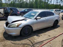 Vehiculos salvage en venta de Copart Harleyville, SC: 2010 Honda Accord LX