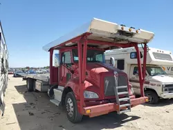 Salvage trucks for sale at Sun Valley, CA auction: 2012 Kenworth Construction T370