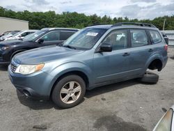 Salvage cars for sale at Exeter, RI auction: 2010 Subaru Forester XS