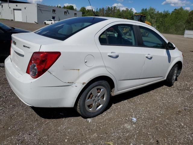 2012 Chevrolet Sonic LS