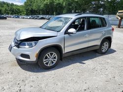 Salvage cars for sale at North Billerica, MA auction: 2016 Volkswagen Tiguan S