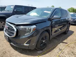 Salvage cars for sale at Elgin, IL auction: 2018 GMC Terrain SLE