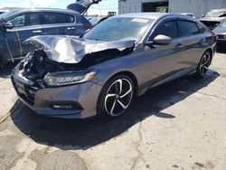 Salvage cars for sale at Chicago Heights, IL auction: 2019 Honda Accord Sport