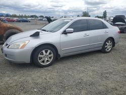 Salvage cars for sale at Eugene, OR auction: 2005 Honda Accord EX