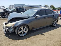 Salvage cars for sale at San Diego, CA auction: 2010 Lexus IS 250