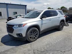 Chevrolet salvage cars for sale: 2021 Chevrolet Traverse LT