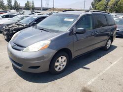 Salvage cars for sale from Copart Rancho Cucamonga, CA: 2006 Toyota Sienna CE