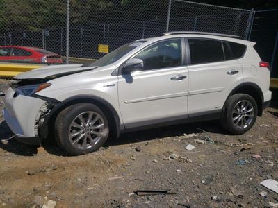 Salvage cars for sale from Copart Waldorf, MD: 2017 Toyota Rav4 HV Limited