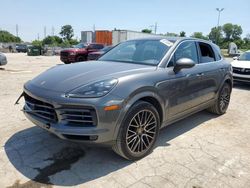 Salvage cars for sale at Cahokia Heights, IL auction: 2019 Porsche Cayenne