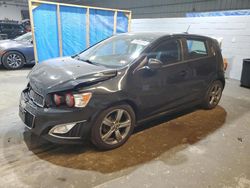 Salvage cars for sale at Candia, NH auction: 2015 Chevrolet Sonic RS
