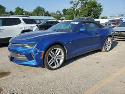 Salvage cars for sale at Wichita, KS auction: 2016 Chevrolet Camaro LT