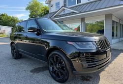 Salvage cars for sale at North Billerica, MA auction: 2019 Land Rover Range Rover HSE