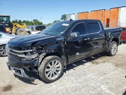 Chevrolet salvage cars for sale: 2019 Chevrolet Silverado K1500 High Country