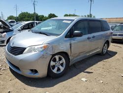 Salvage cars for sale from Copart Columbus, OH: 2017 Toyota Sienna