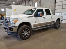Salvage cars for sale from Copart Blaine, MN: 2013 Ford F350 Super Duty