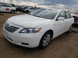 Toyota Camry Hybrid salvage cars for sale: 2007 Toyota Camry Hybrid