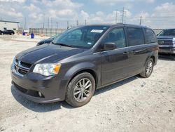 Salvage cars for sale from Copart Haslet, TX: 2015 Dodge Grand Caravan SXT