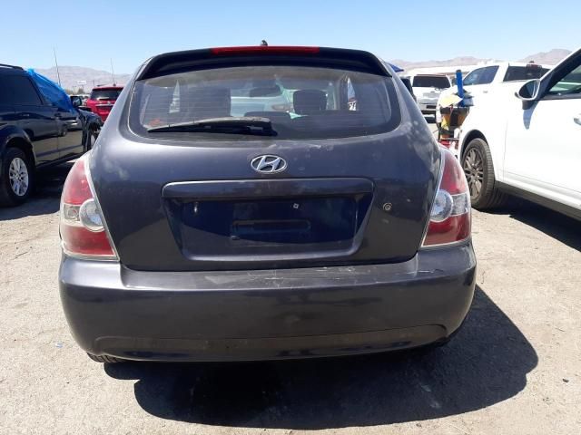 2010 Hyundai Accent Blue