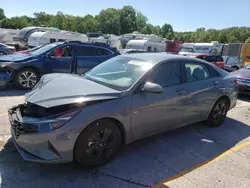 Salvage cars for sale at Sikeston, MO auction: 2023 Hyundai Elantra SEL