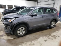 Salvage cars for sale at Blaine, MN auction: 2015 Honda CR-V LX