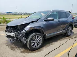 Vehiculos salvage en venta de Copart Woodhaven, MI: 2022 Honda CR-V Touring