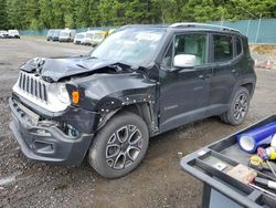 2015 Jeep Renegade Limited en venta en Graham, WA