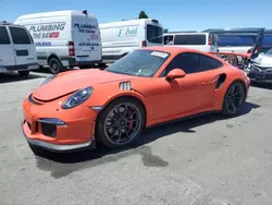 Salvage cars for sale at Hayward, CA auction: 2016 Porsche 911 GT3 RS